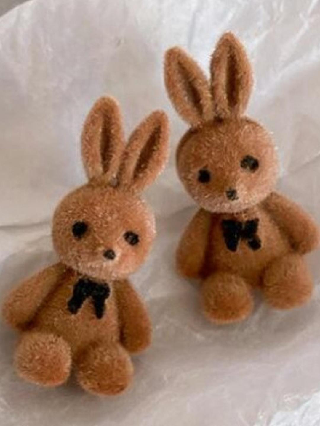 AKISON JEWELS Teddy Bear Korean Studs Earrings