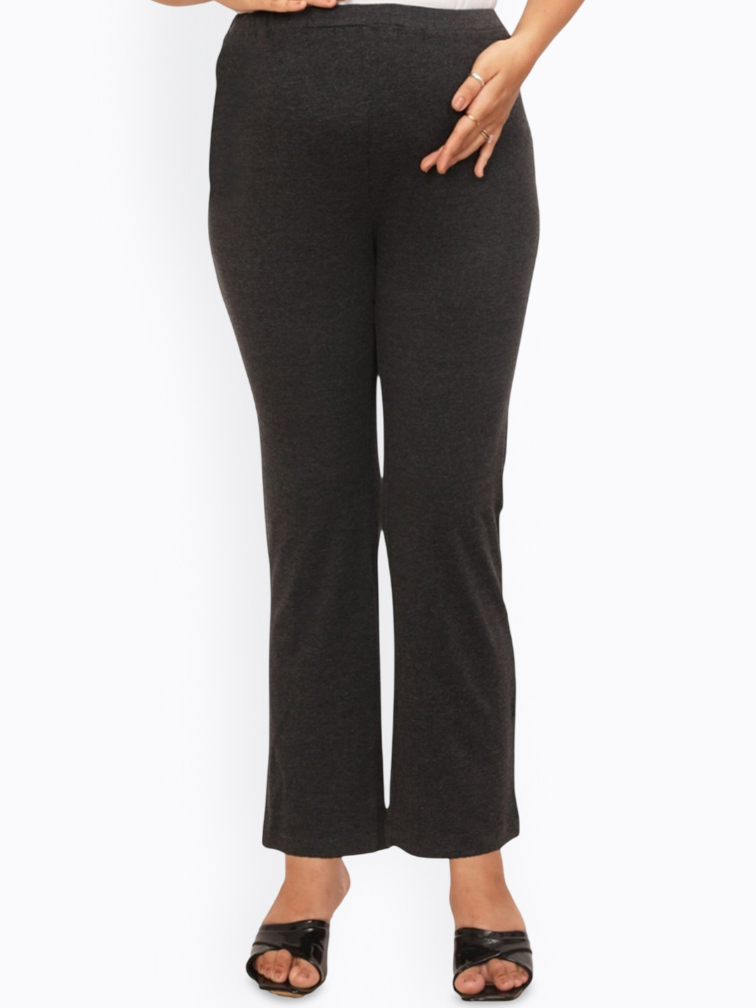 mama & bebe High-Rise Straight-Leg Lounge Pants