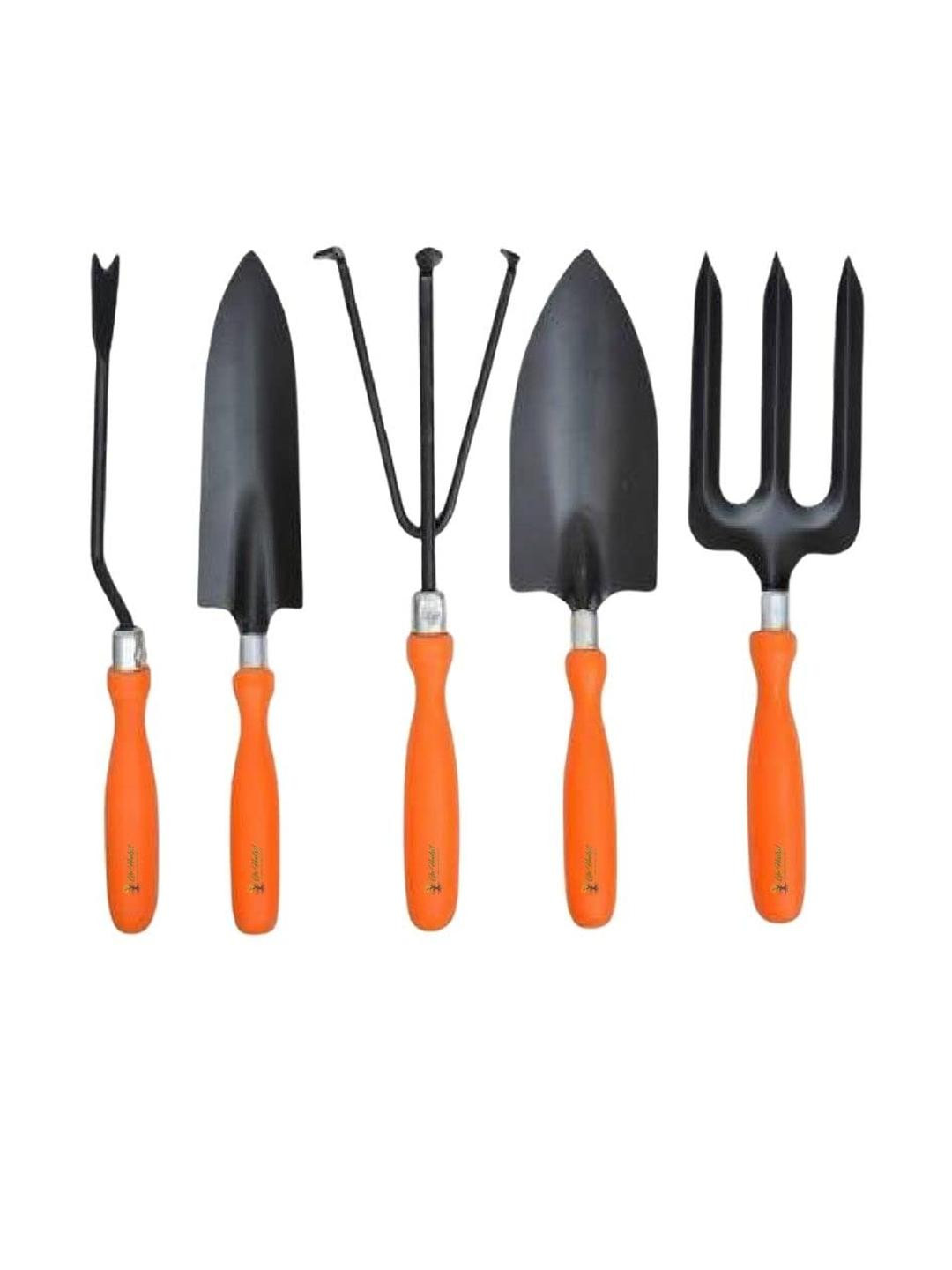 Go Hooked Garden Tools With Soft Grip Handles Garden Accessories - Set Of 5