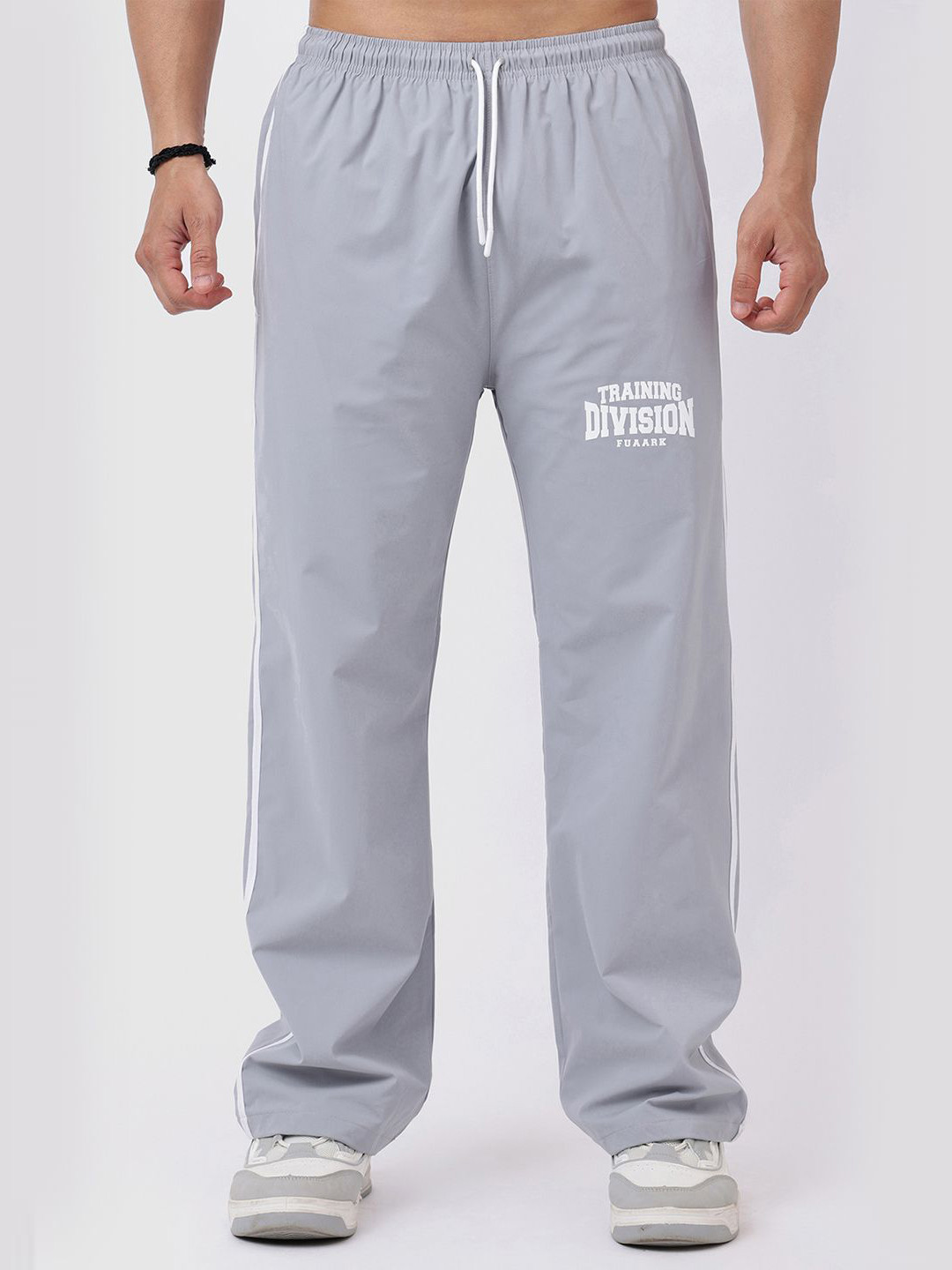 FUAARK Men Printed Gym Workout & Sports Tracks Track Pants