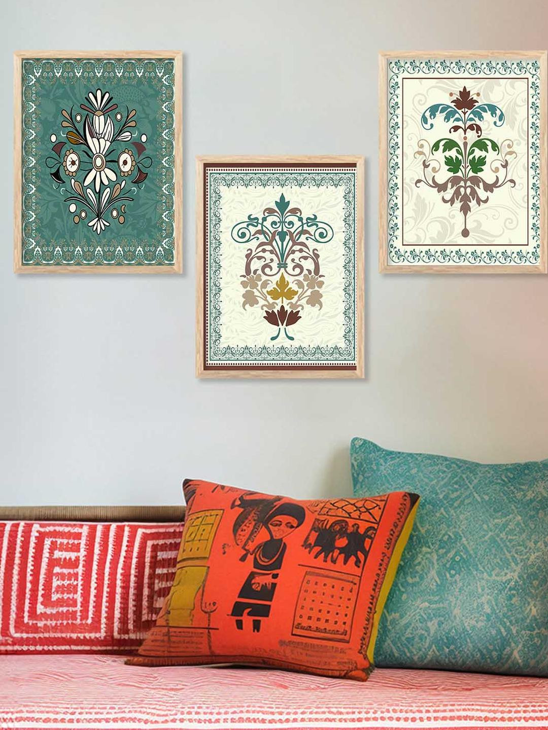WALLLANE Floral and Botanical Wood Wall Art
