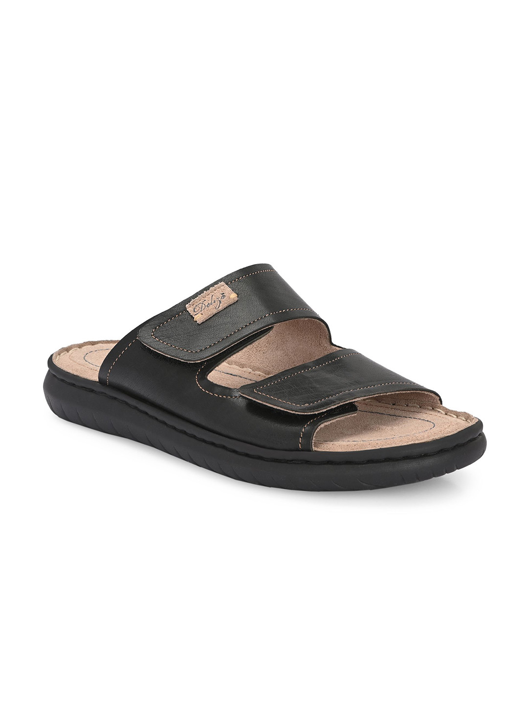 Delize Leather Core Velcro Sandals