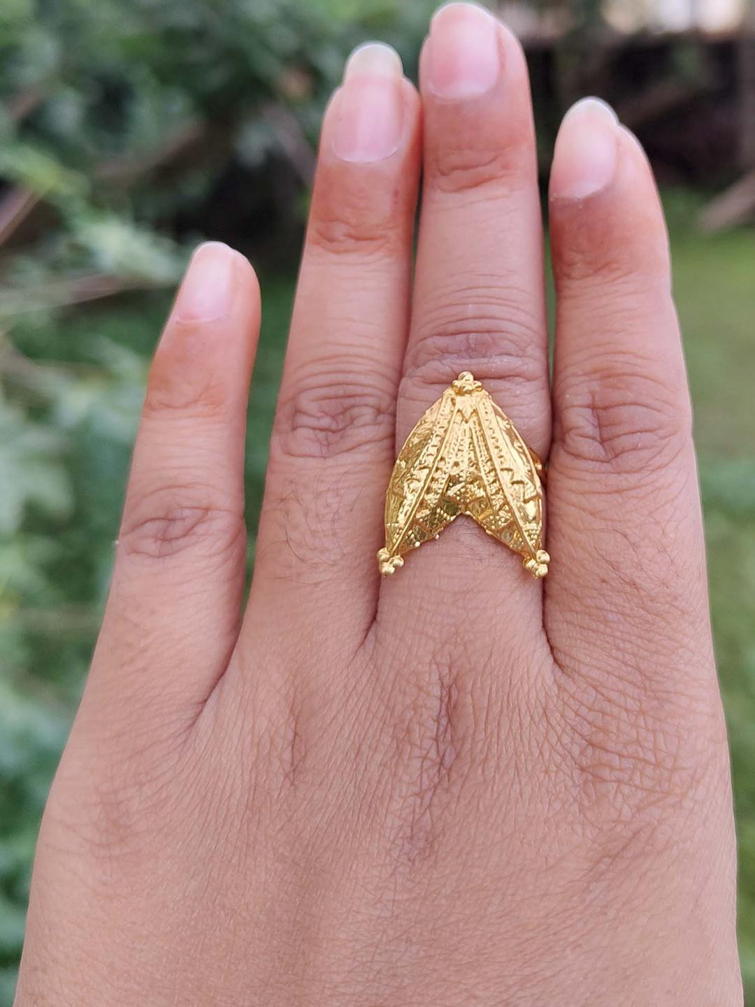 Balaji Gold Women Gold Ring