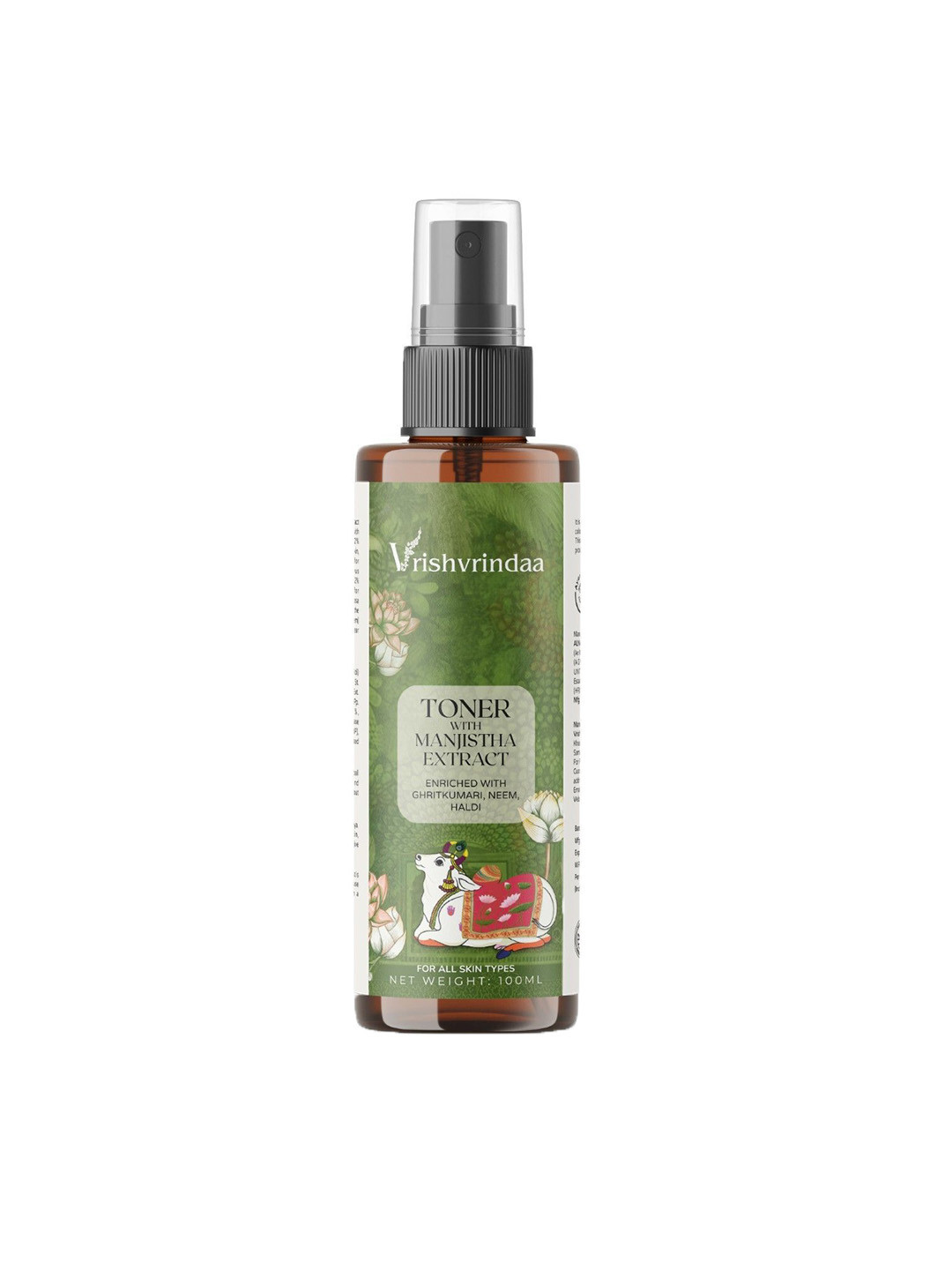 Vrishvrindaa Toner With Manjistha Extract - 100 ml