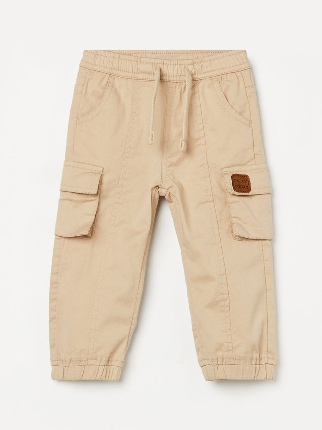 Juniors by Lifestyle Boys Regular Fit Cargo Style Joggers Trousers