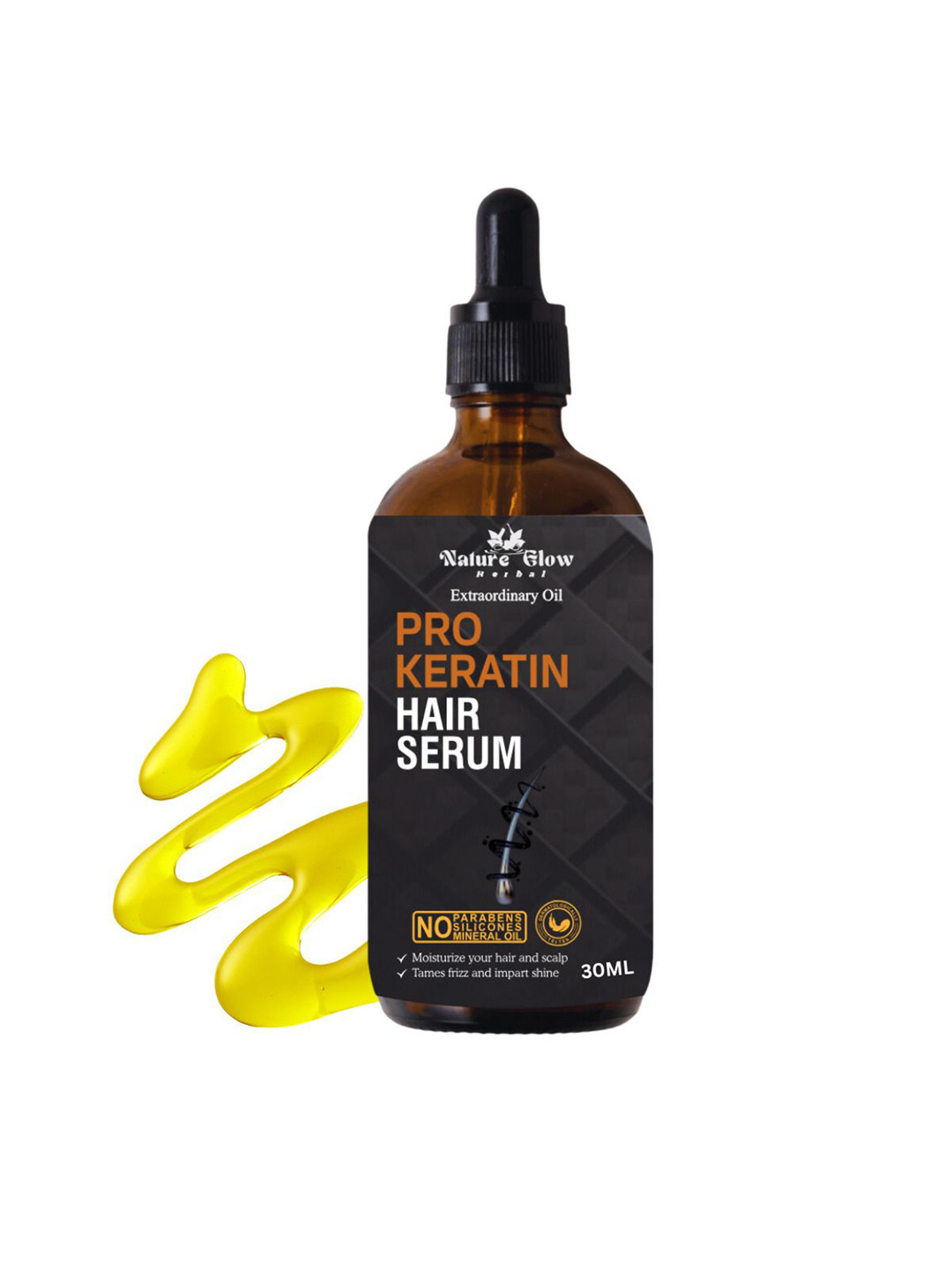 Nature Glow Herbal  Pro Keratin Hair Serum - 30 ml