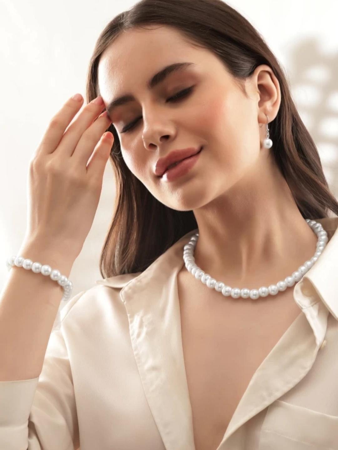 ISLANAV Mother of Pearl Jewellery Set