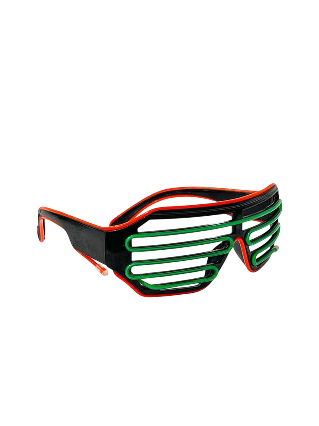 AUGEN Unisex Light Up Glow in The Dark Party Favor Wireless LED Glasses