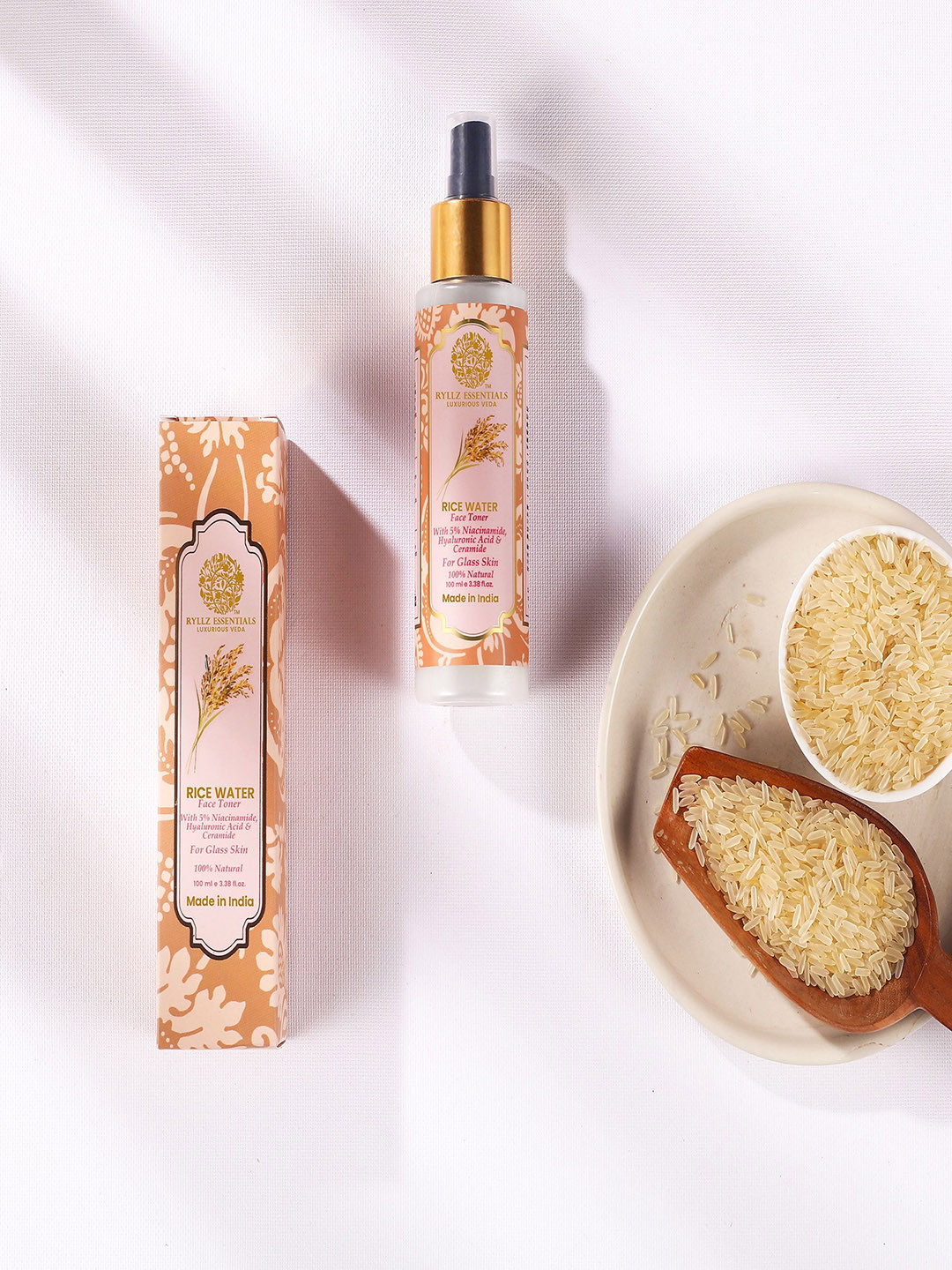 RYLLZ ESSENTIALS Rice Water Face Toner- 100 ml