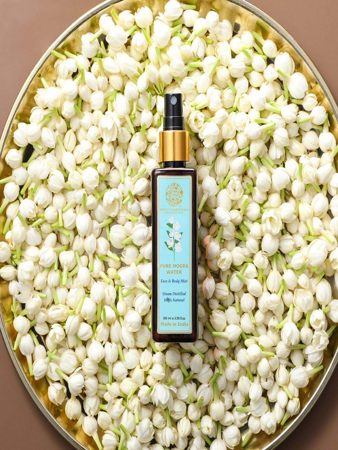 RYLLZ ESSENTIALS Pure Mogra Water Face Mist & Toner- 100 ml