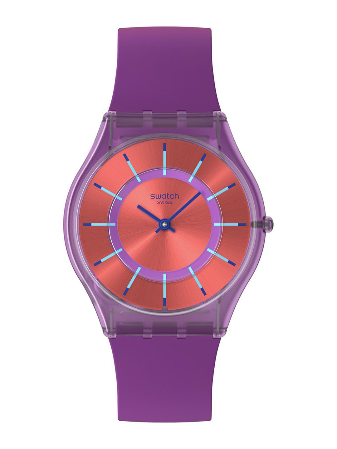 Swatch Unisex Round Dial Analogue Watch SS08V108