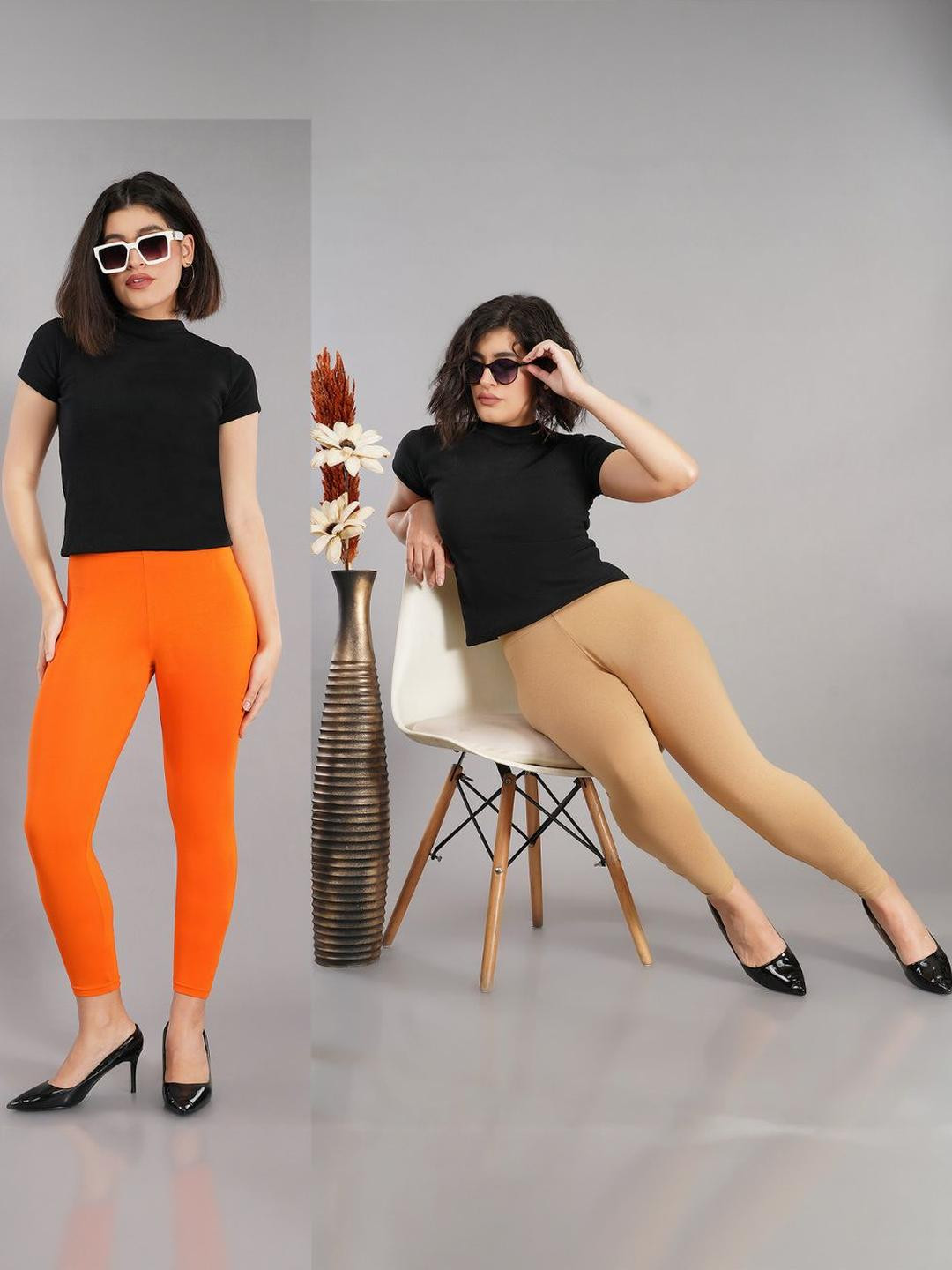 Avaasa Buy Shruth iPack of 2 Women Ankle Length Leggings