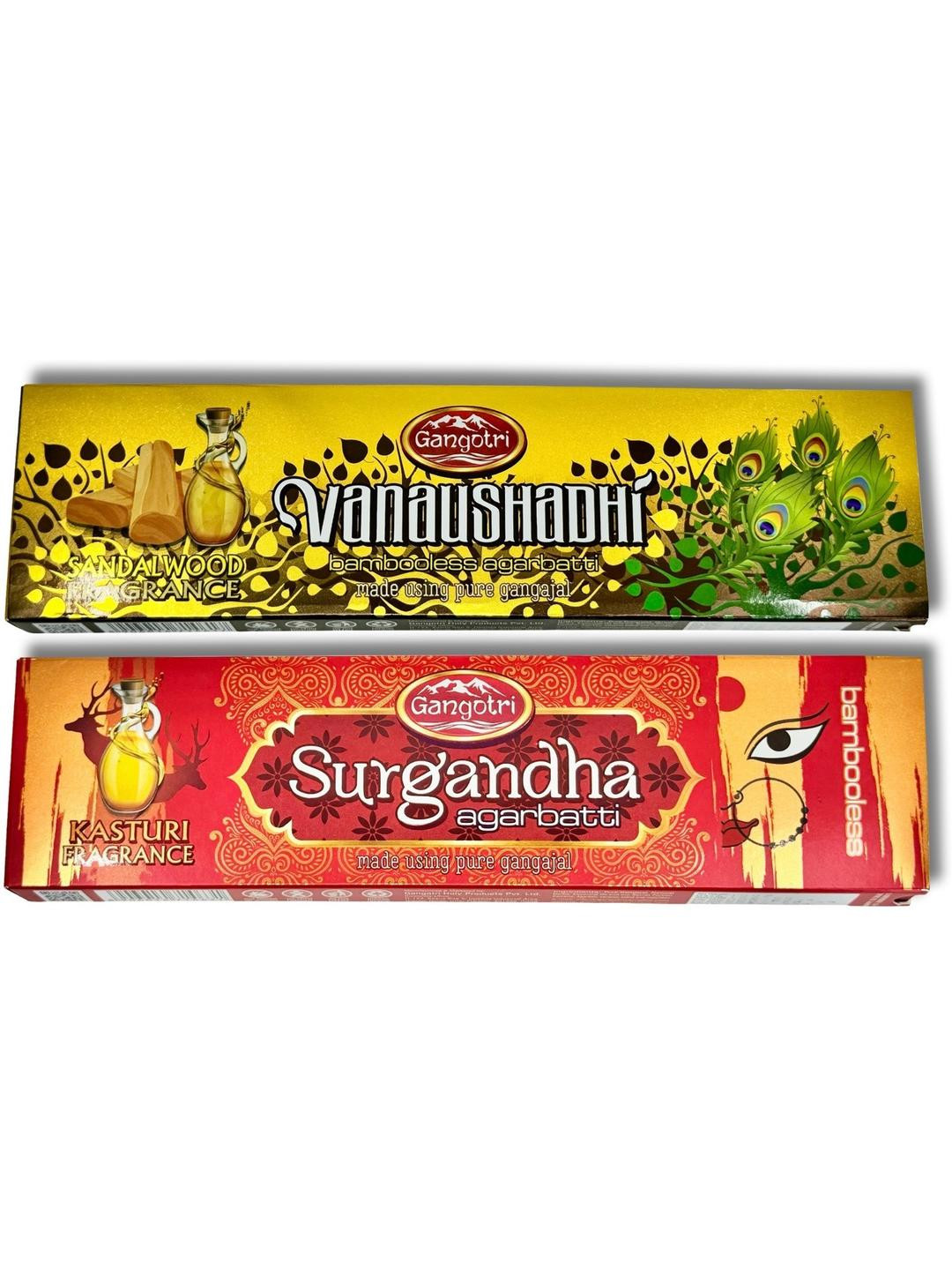 Gangotri Pack of 2 Incense Sticks-100gm Each