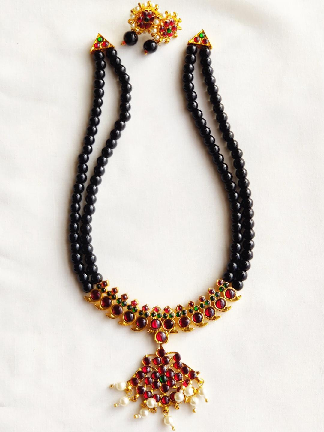 VEDAJ Gold-Plated Brass Jewellery Set