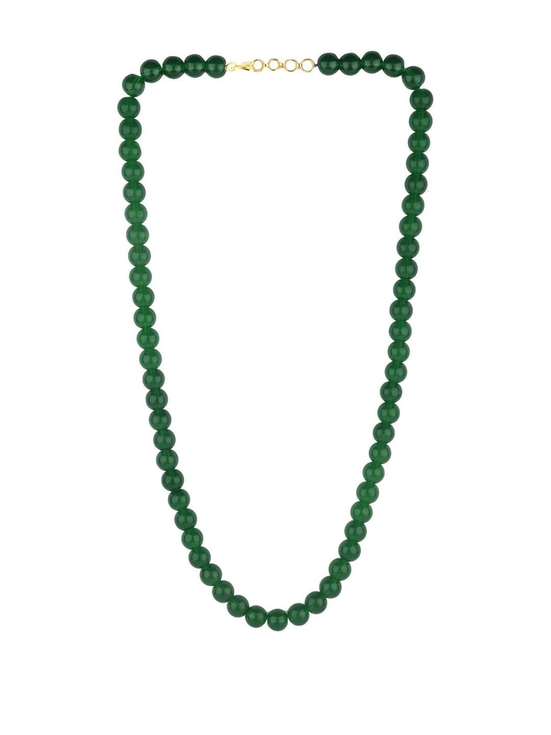 19TH JULY JEWELS Green Crystal Necklace and Chains
