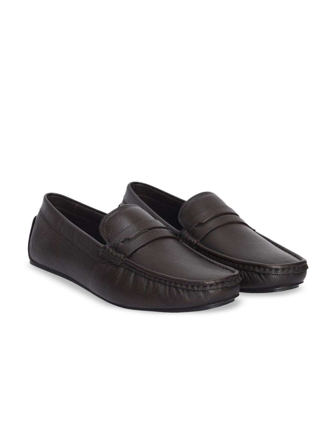 Fresco Italia Men Leather Driving Shoes