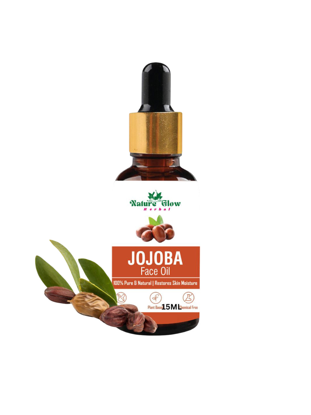 Nature Glow Herbal Jojoba Facial Oil- 15 ml