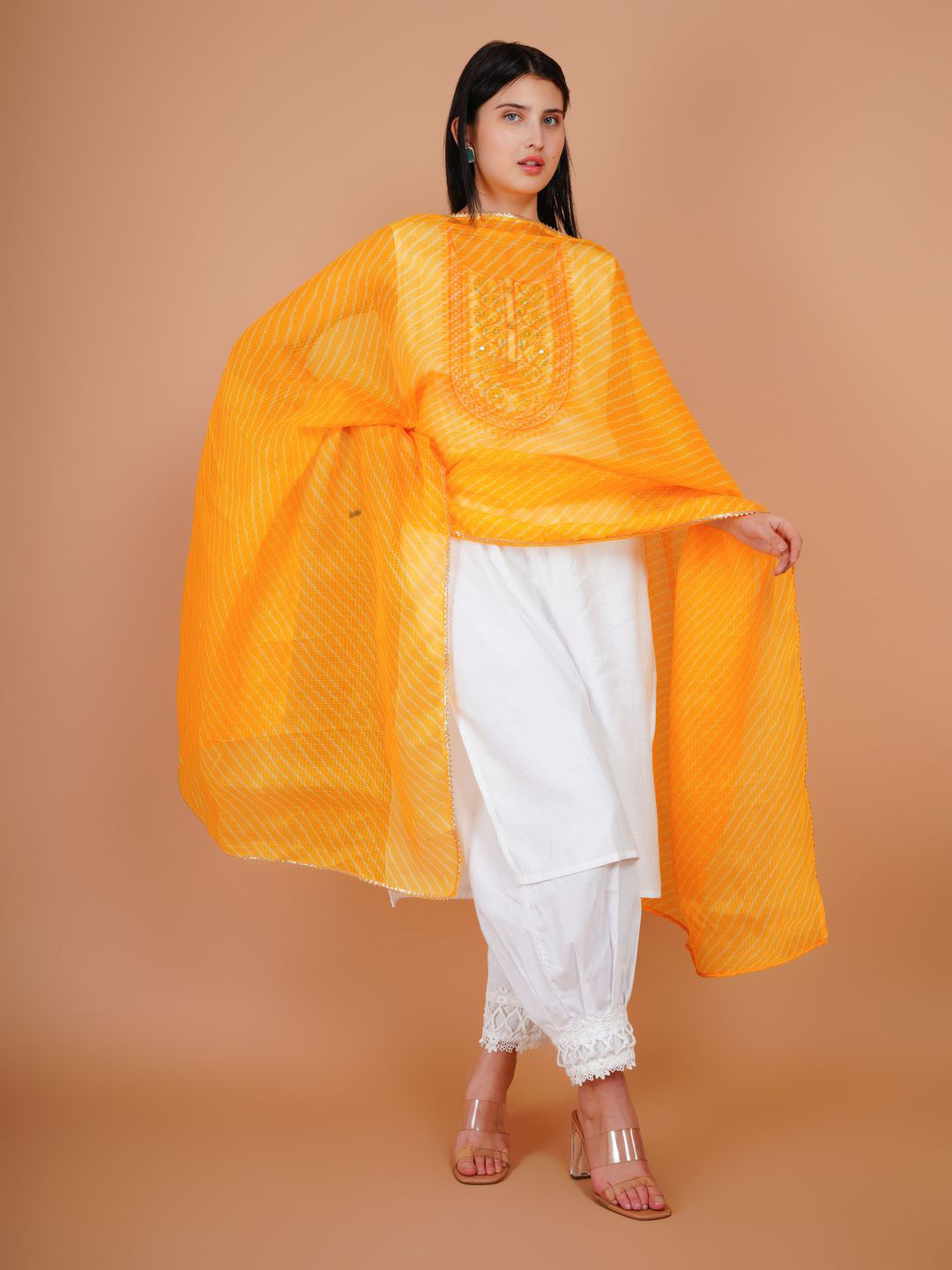 Karthav Fashion Lehariaya Printed Dupatta