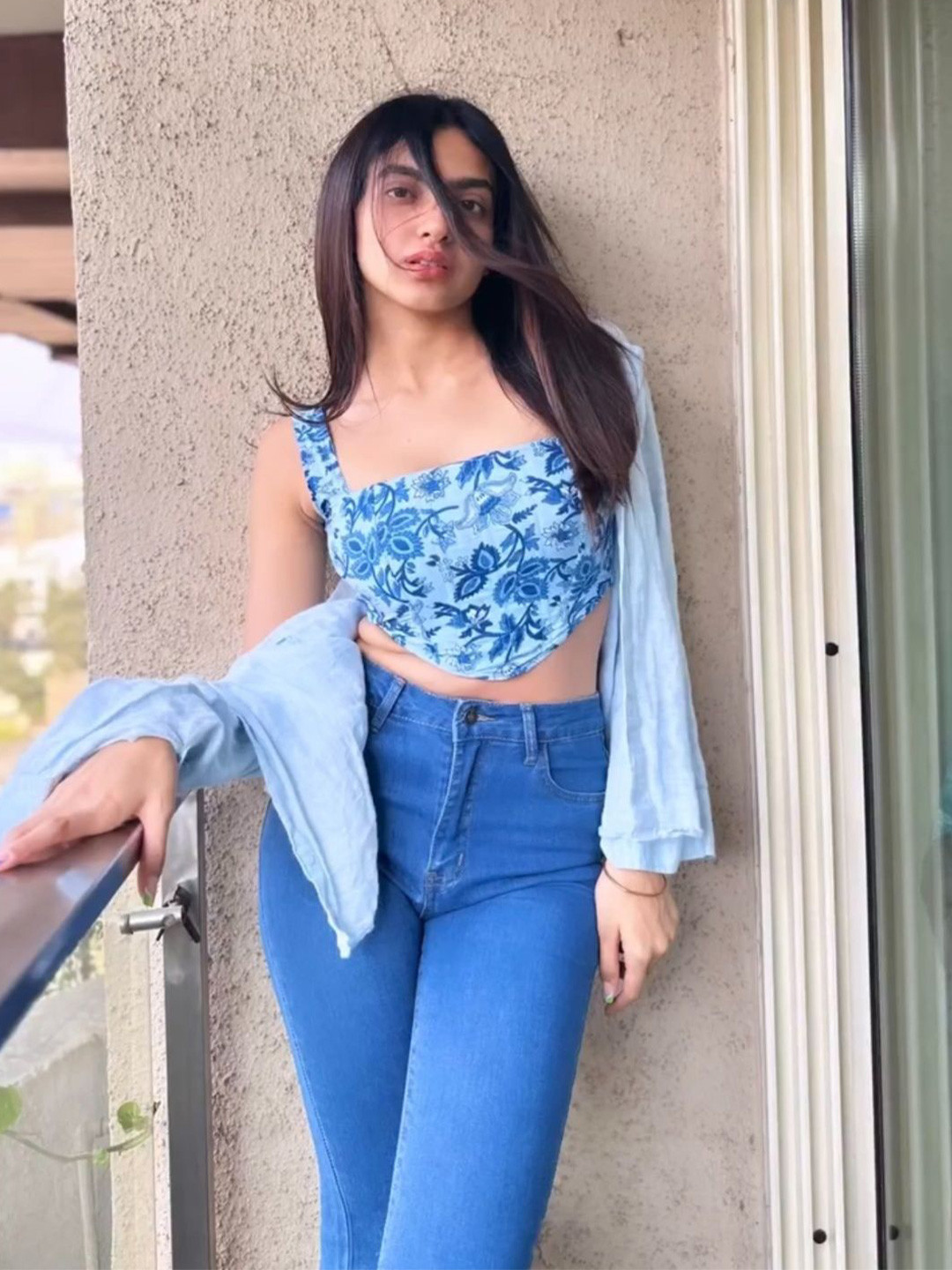 Myclo Women Ethnic Motifs Printed Cotton Corset Crop Top