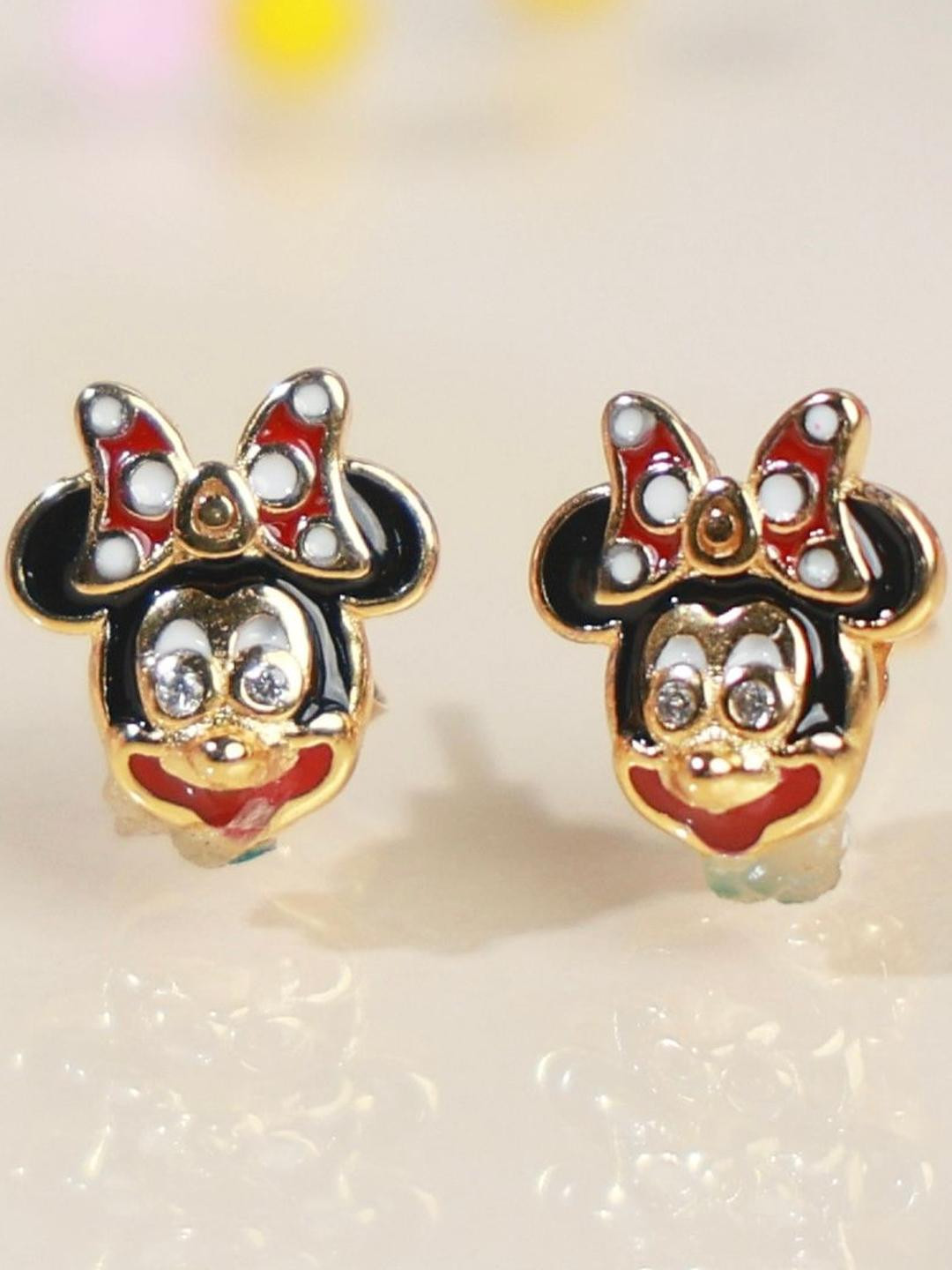 Elegante kids Kids-Girls Red Earrings
