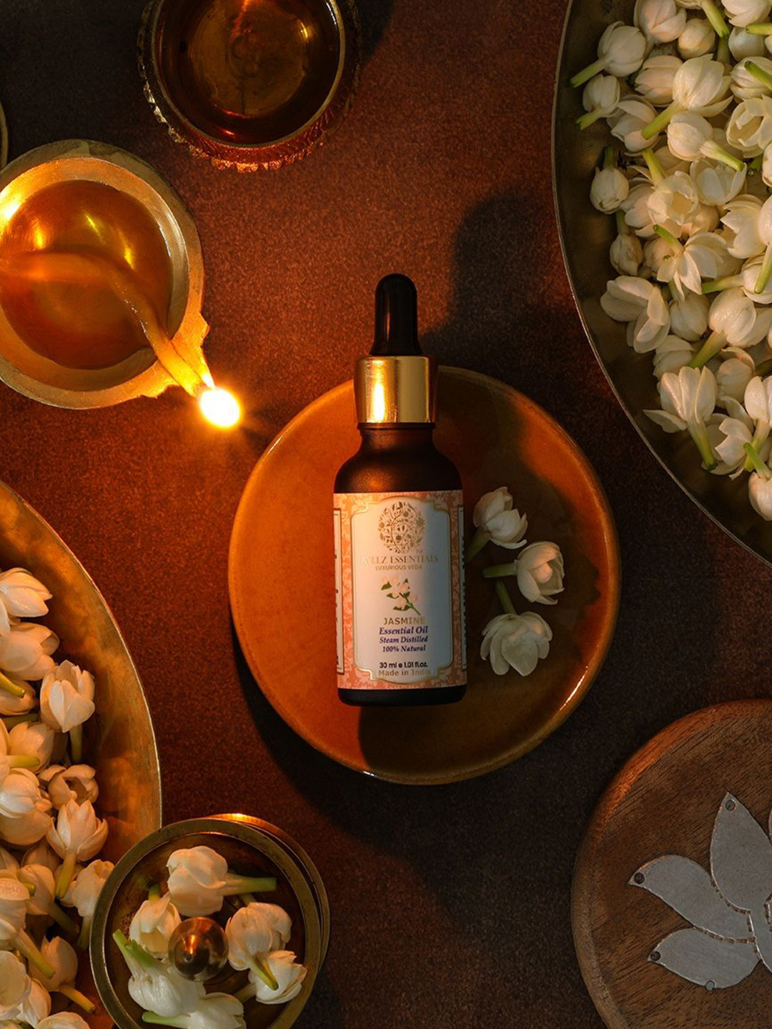 RYLLZ ESSENTIALS Natural Jasmine Essential Oil - 30 ml