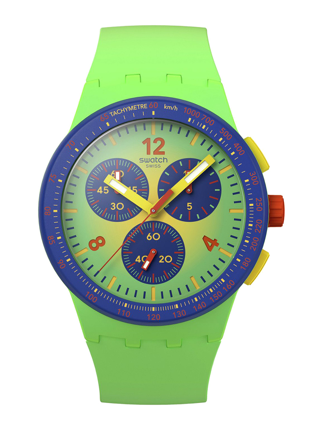 Swatch Unisex Printed Dial & Straps Analogue Watch SUSG101