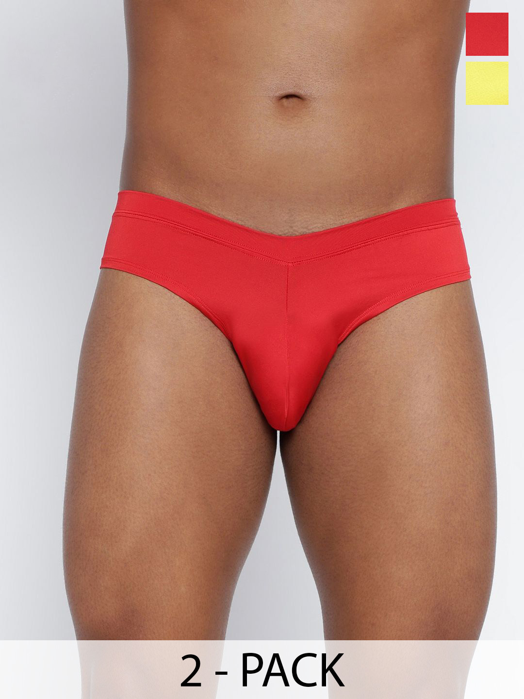 BASIICS by La Intimo Fanboy Men Pack Of 2 Briefs BCSSS030B036