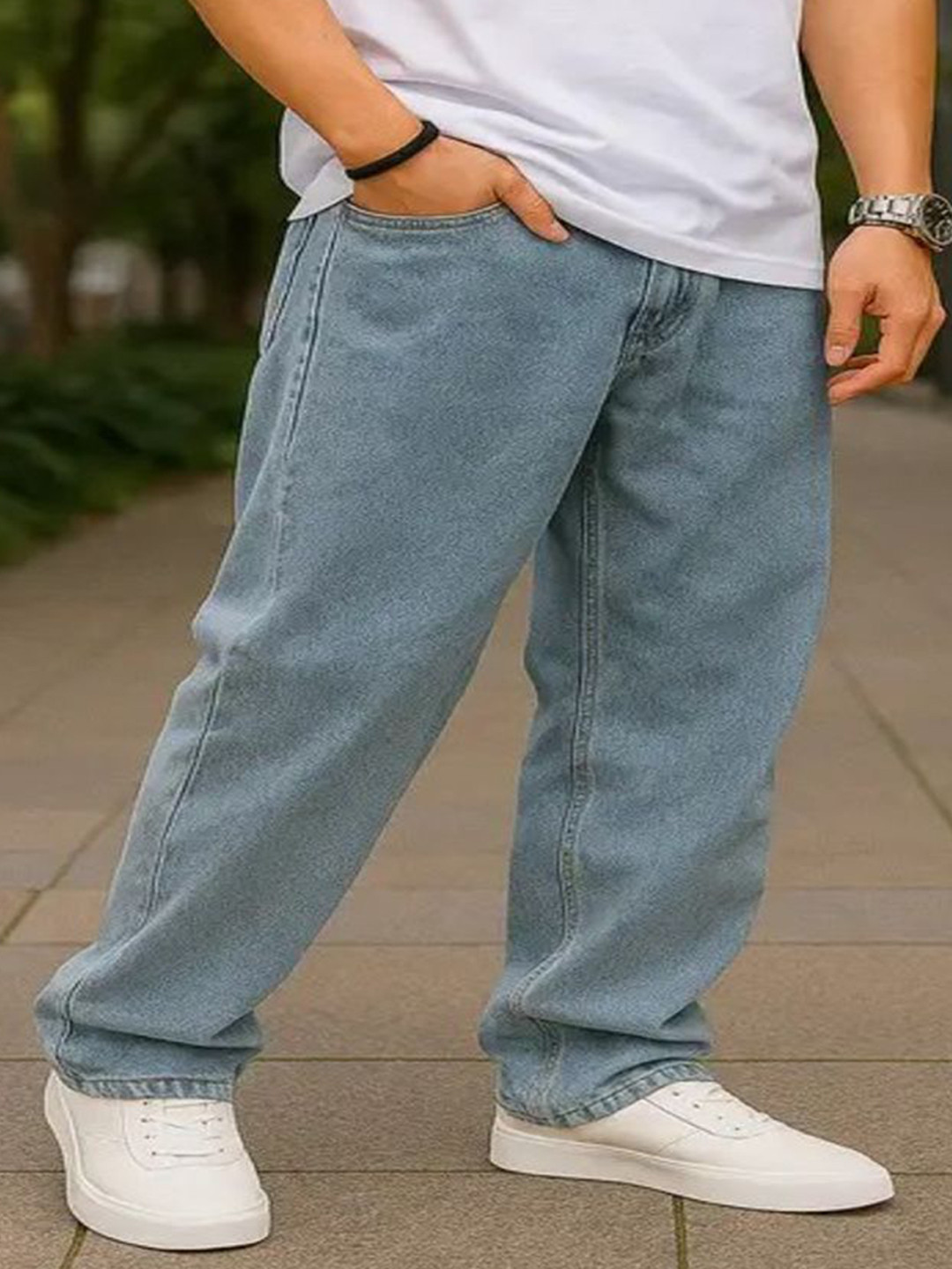 Playfeel Men Jean Mid-Rise Jeans