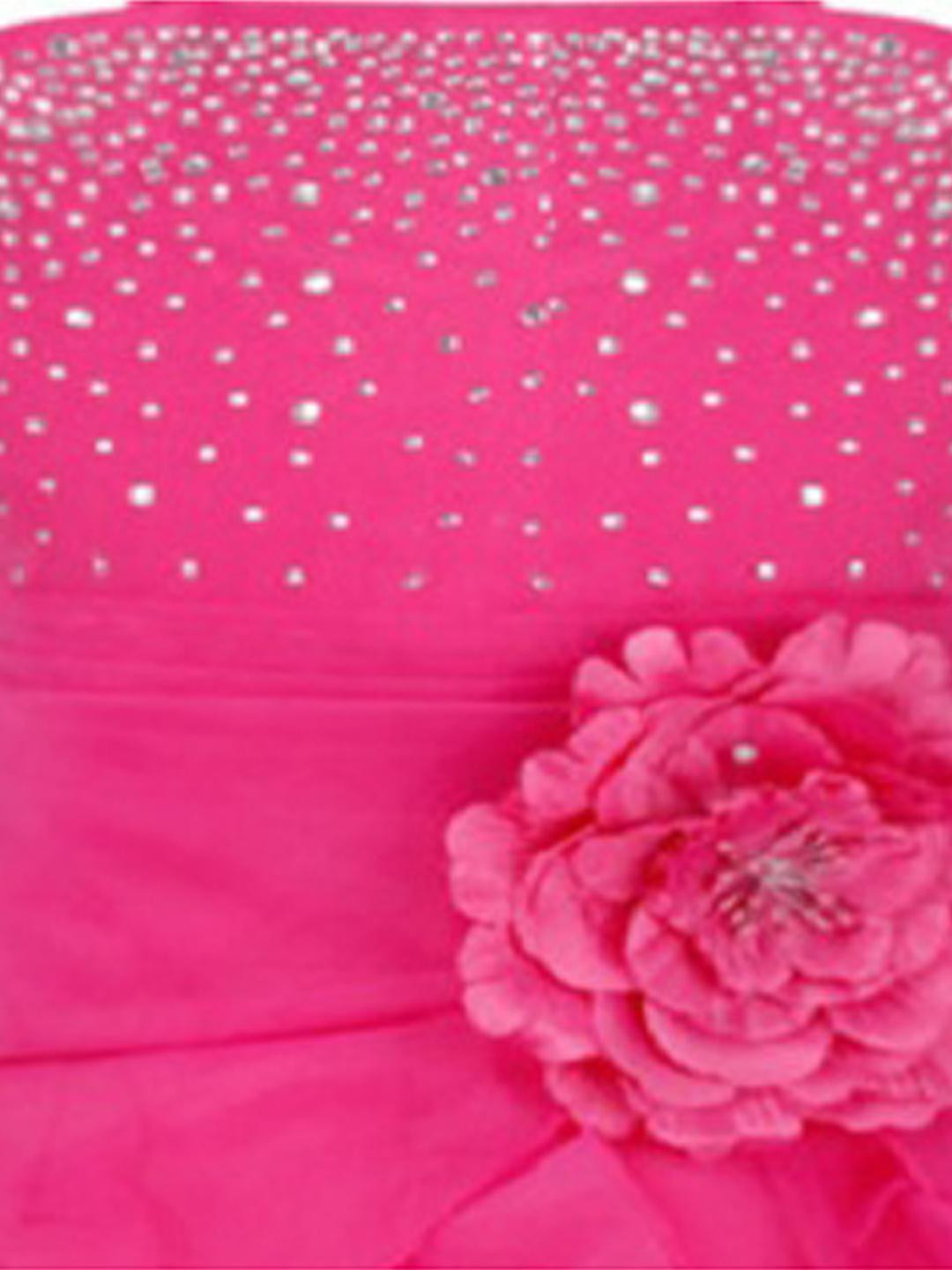 Shahina Fashion Girl's Square Neck Ball Dress