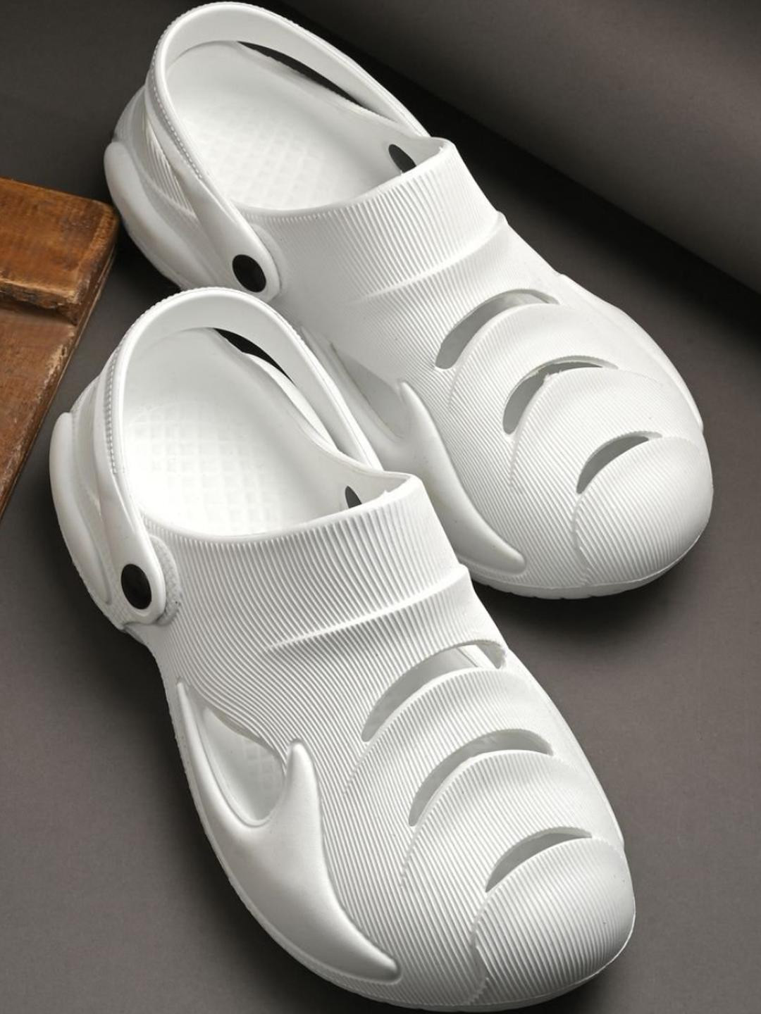 COGS Men White Clogs