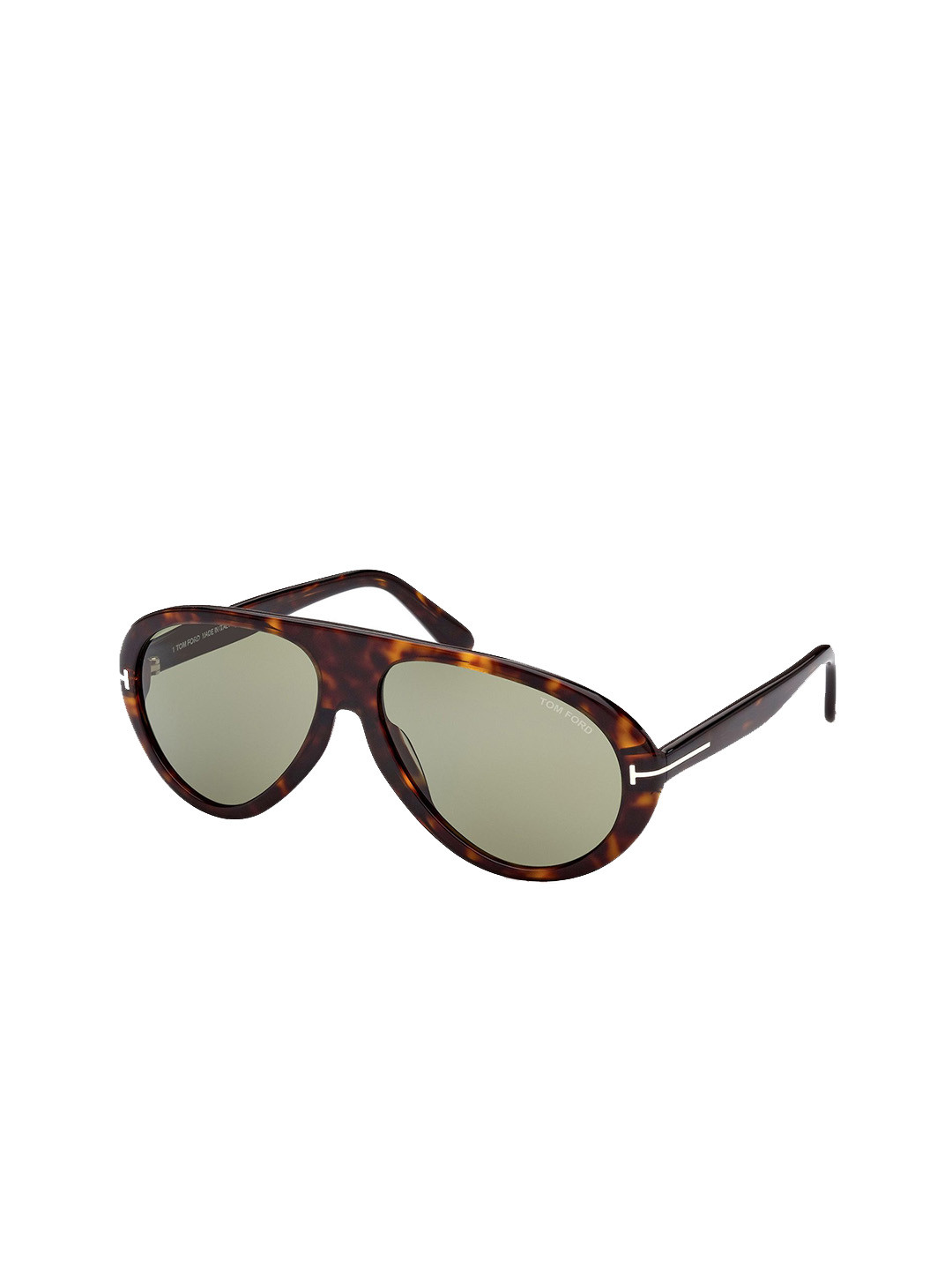 Tom Ford Men Full Rim Aviator Sunglasses with UV Protected Lens FT0988 60 52N