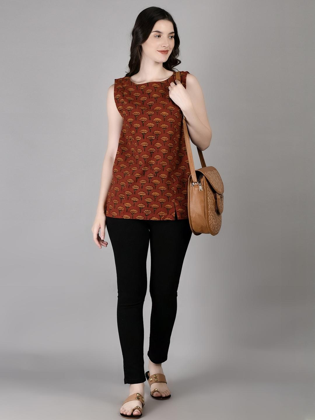 PALASH Women Red Kurtas