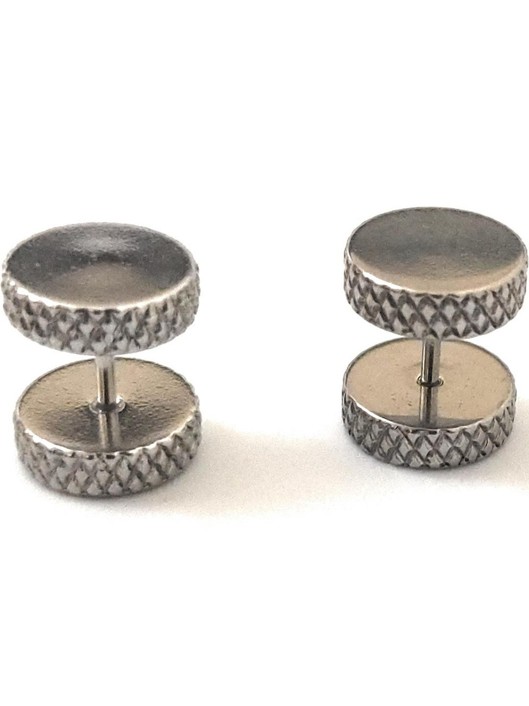 Vaiseema Silver Stud Earrings