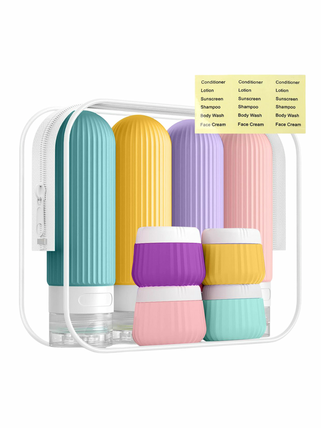 Gustave 4 Pieces Compact Travel Bottles Travel Accessory