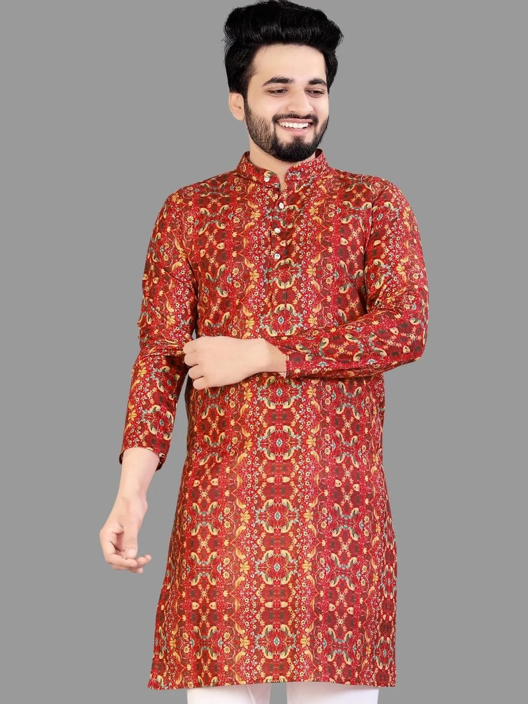 CELLUX Men Multi Kurtas