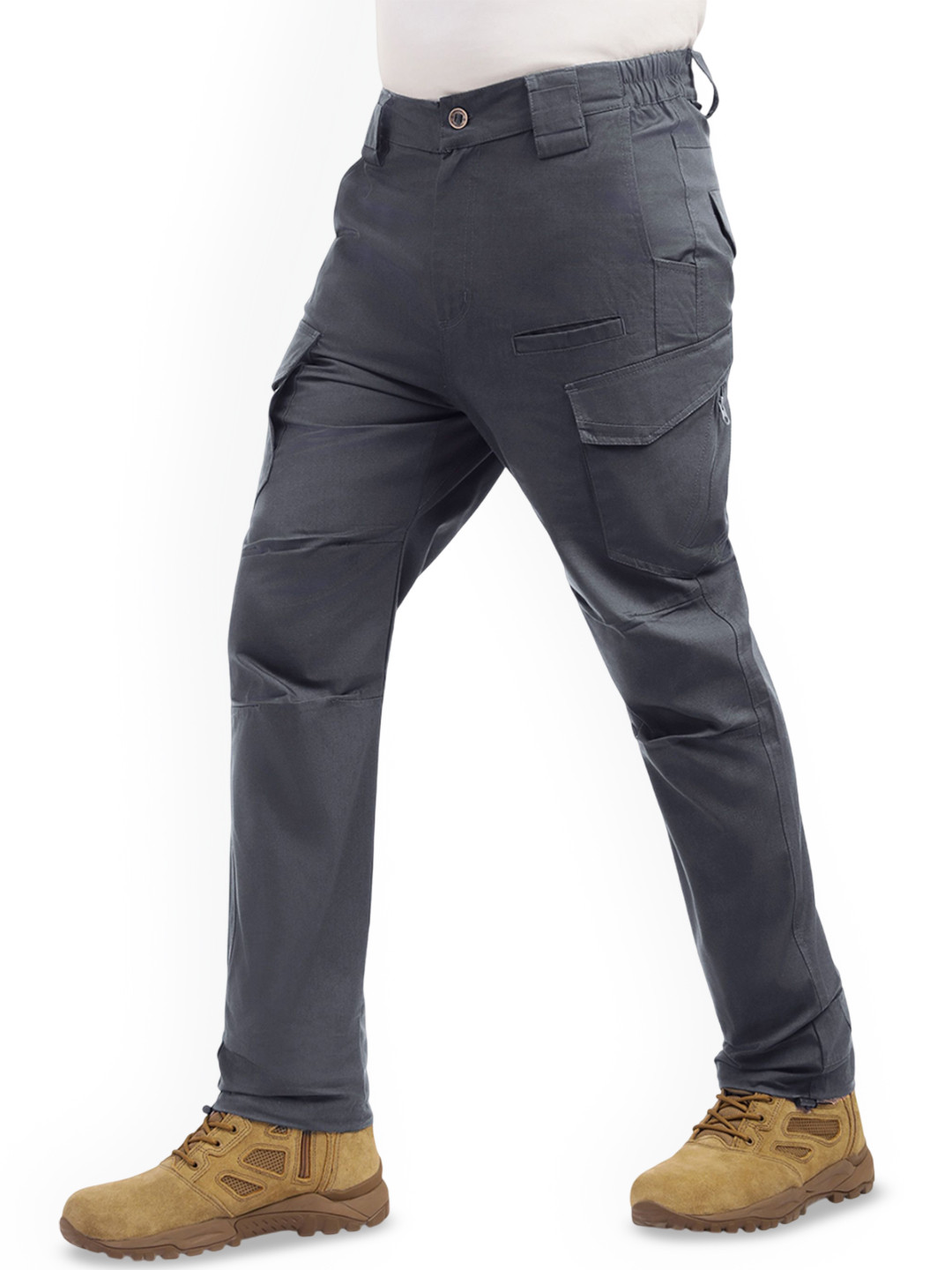 MOUNTMILLER Men Mid-Rise Tactical Cargos