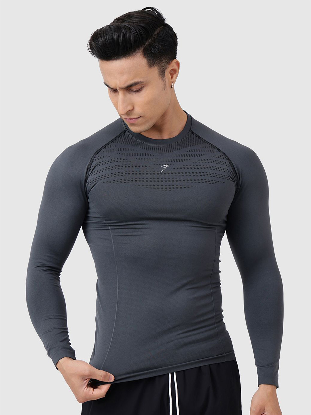 FUAARK Seamless Compression Sweat-Wicking Anti Odour Dry Fit T-Shirt