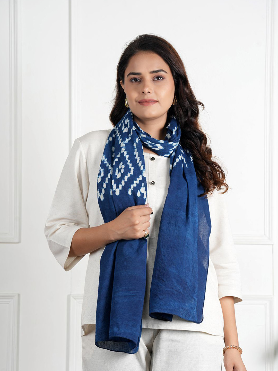 Style Shoes Printed Cotton Scarf