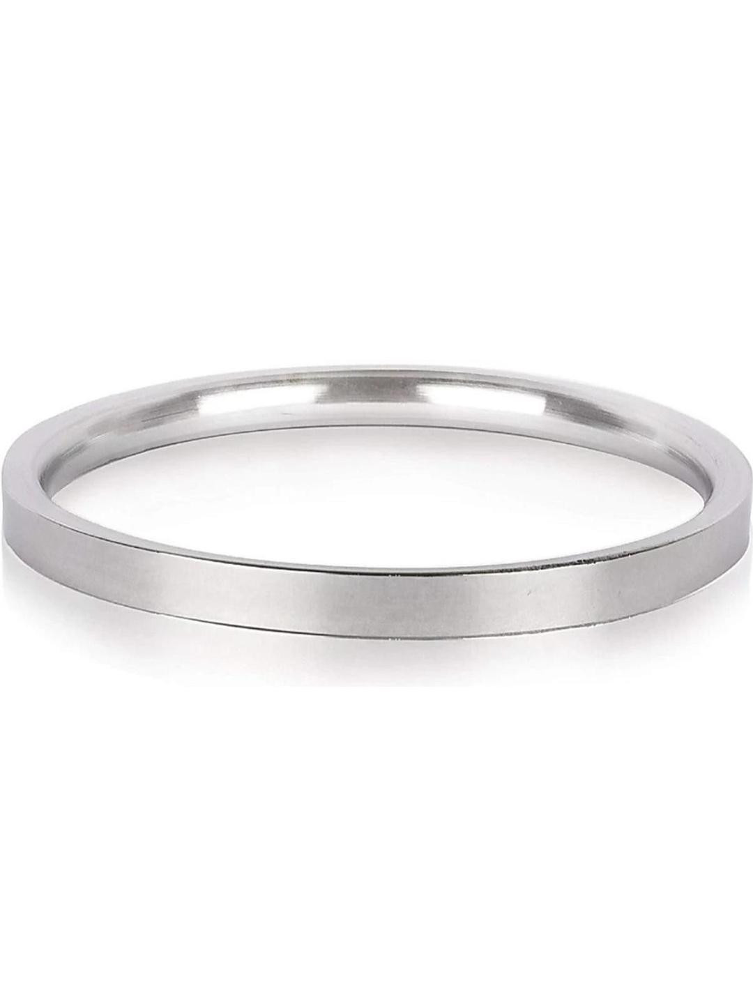 Vaiseema Men's Silver-Plated Bangle-Style Bracelet