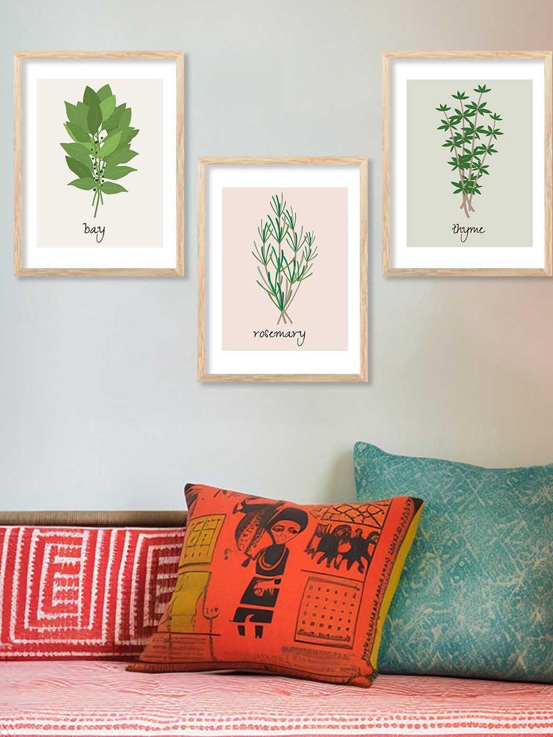 WALLLANE Floral and Botanical Wood Wall Art