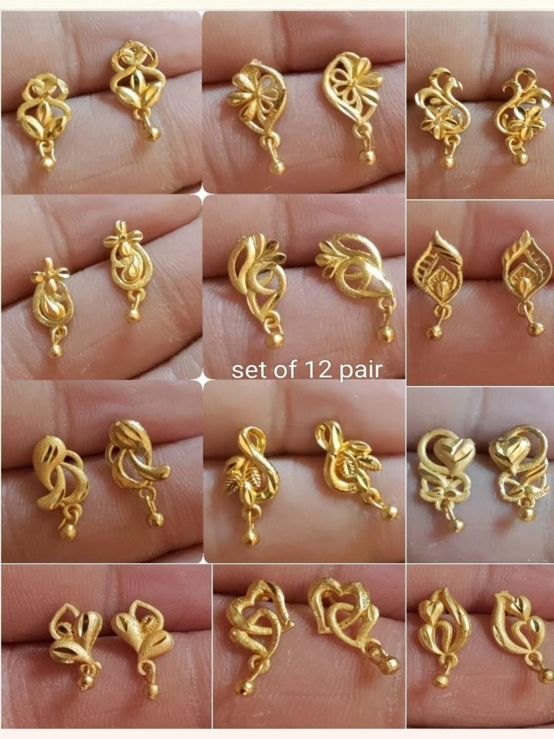 niva fashion Women Rose Gold Earrings