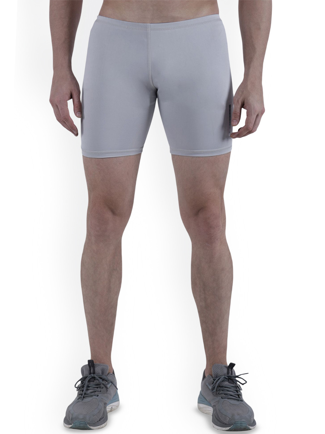 TroopLine Men Skinny Fit Sports Shorts With Brand Reflective Sticker & Dri-FIT Technology