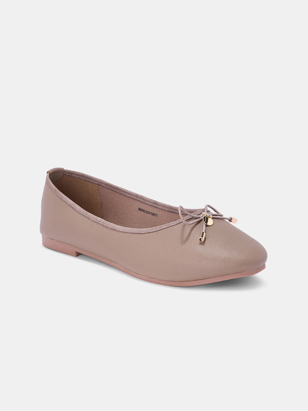 Forever Glam by Pantaloons Women Textured Core M with Bows Flats