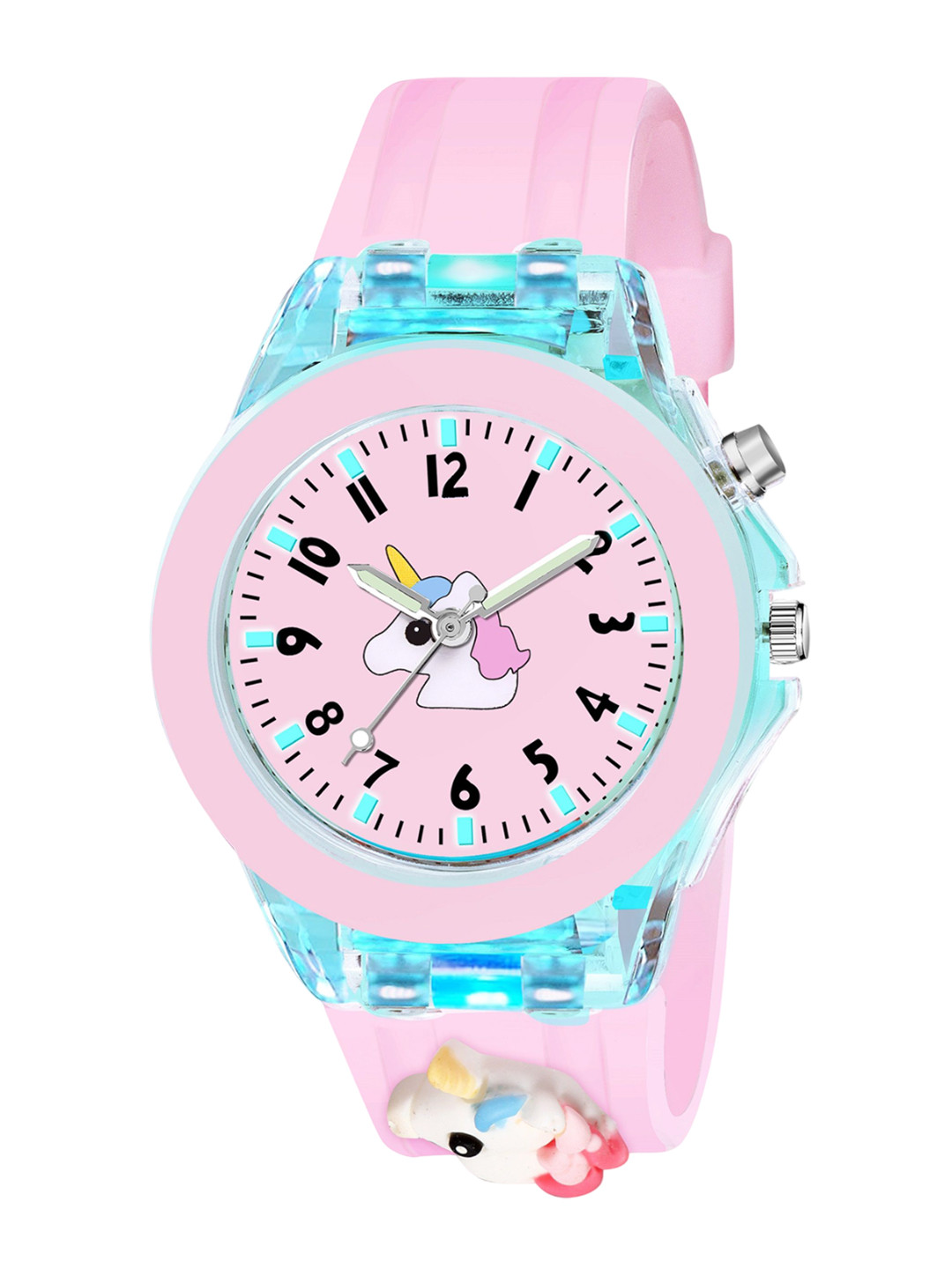 CERO Unisex Printed Dial & Straps Analogue Multi Function Silicon Watch