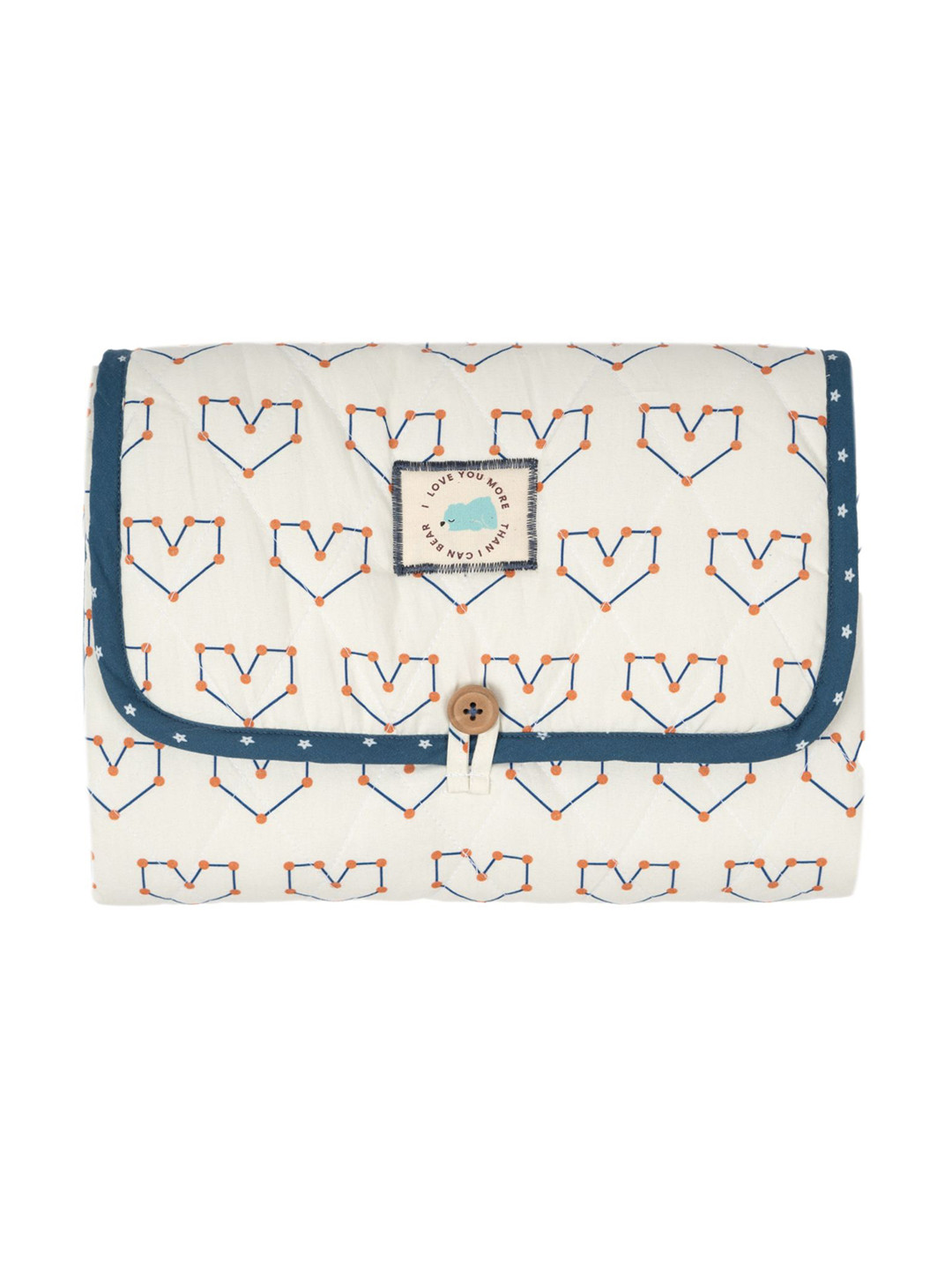 TIDY SLEEP Kids Printed On The Go Mats Galactic Love