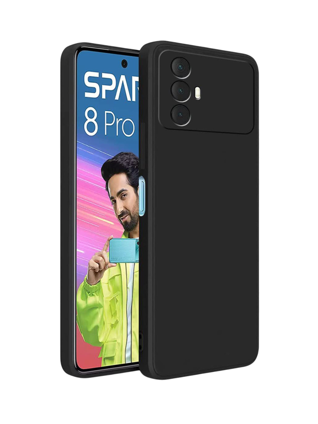 LIRAMARK Tecno Spark 8 Pro Back Cover