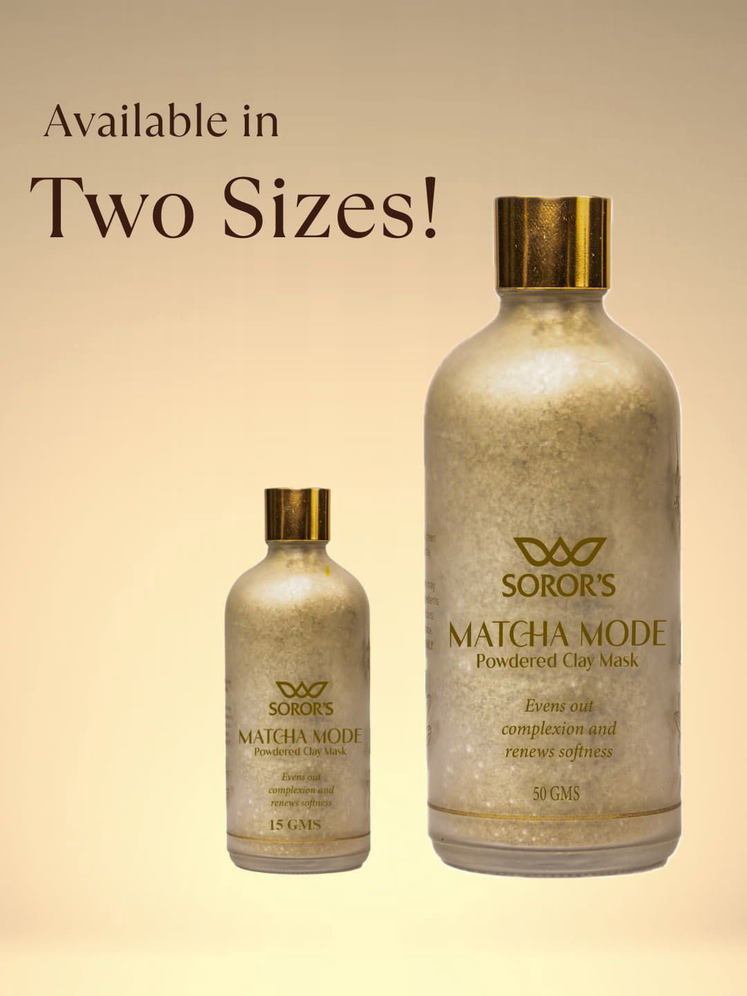 SOROR'S Matcha Mode Mask For Brightening - 50 g