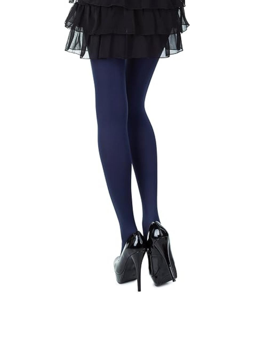 NESKA MODA Women Navy Blue Stockings
