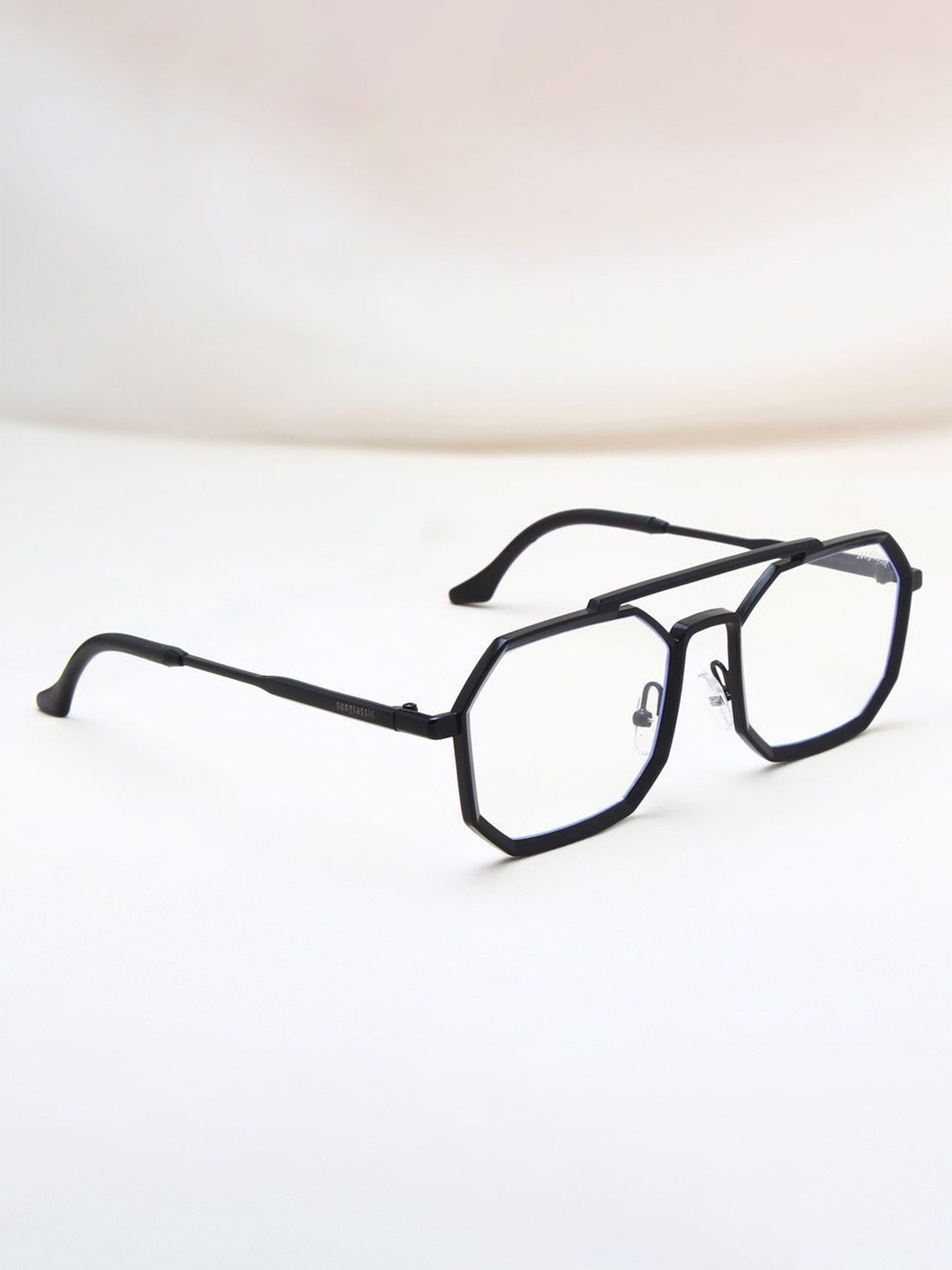 LIAN NUR Unisex Full Rim Aviator Frames