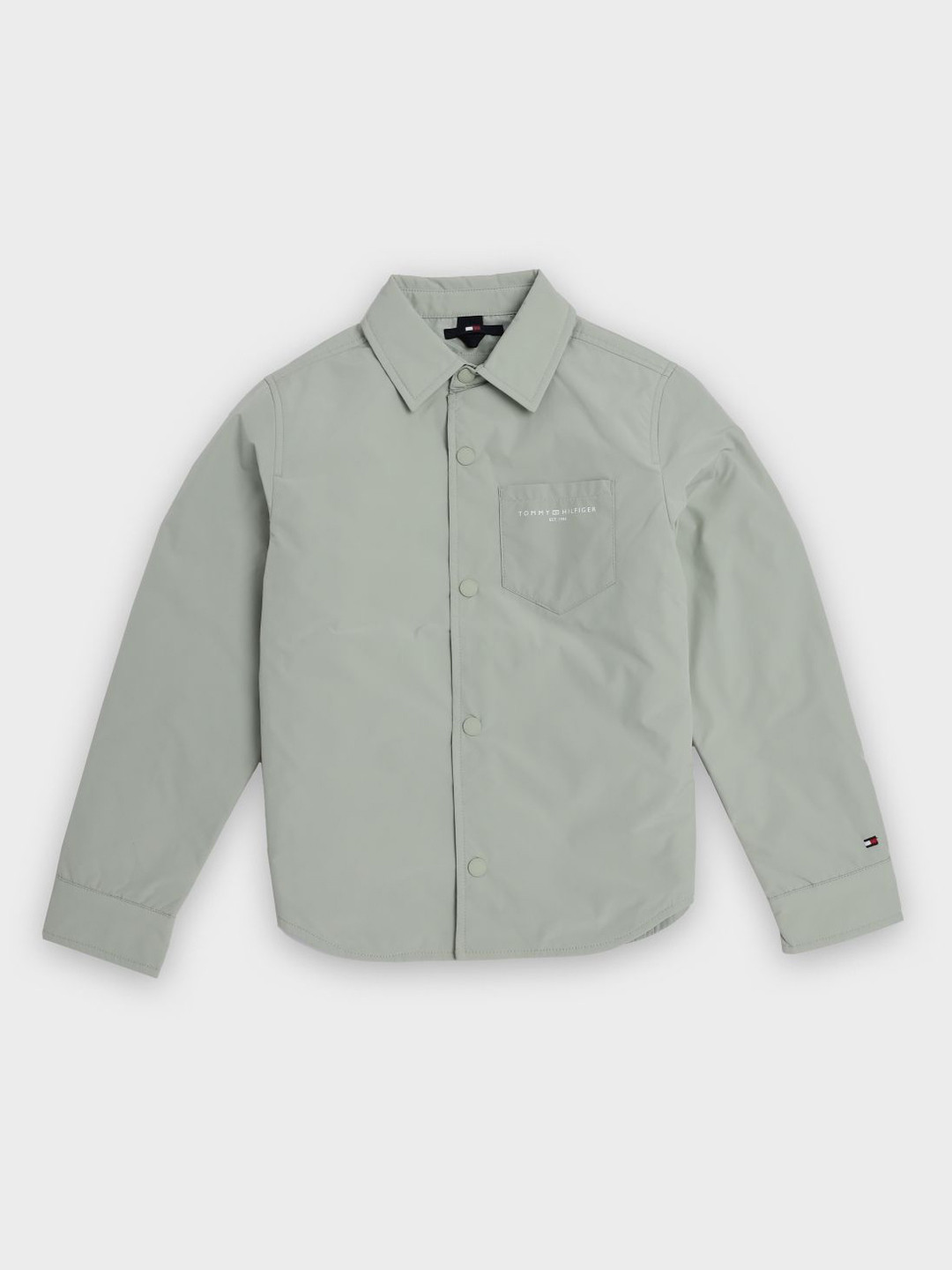 Tommy Hilfiger Boys Solid Relaxed Fit Jacket